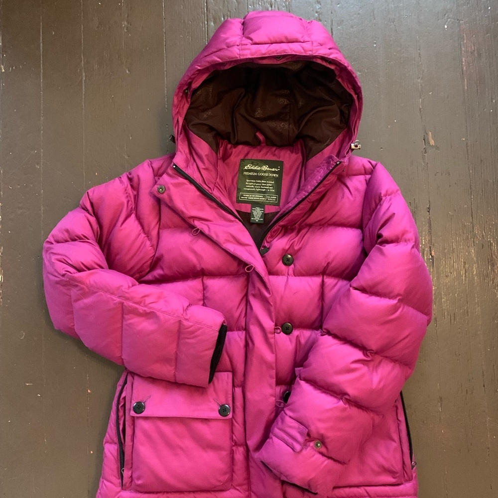 EDDIE BAUER Quilted Goose Down Jacket